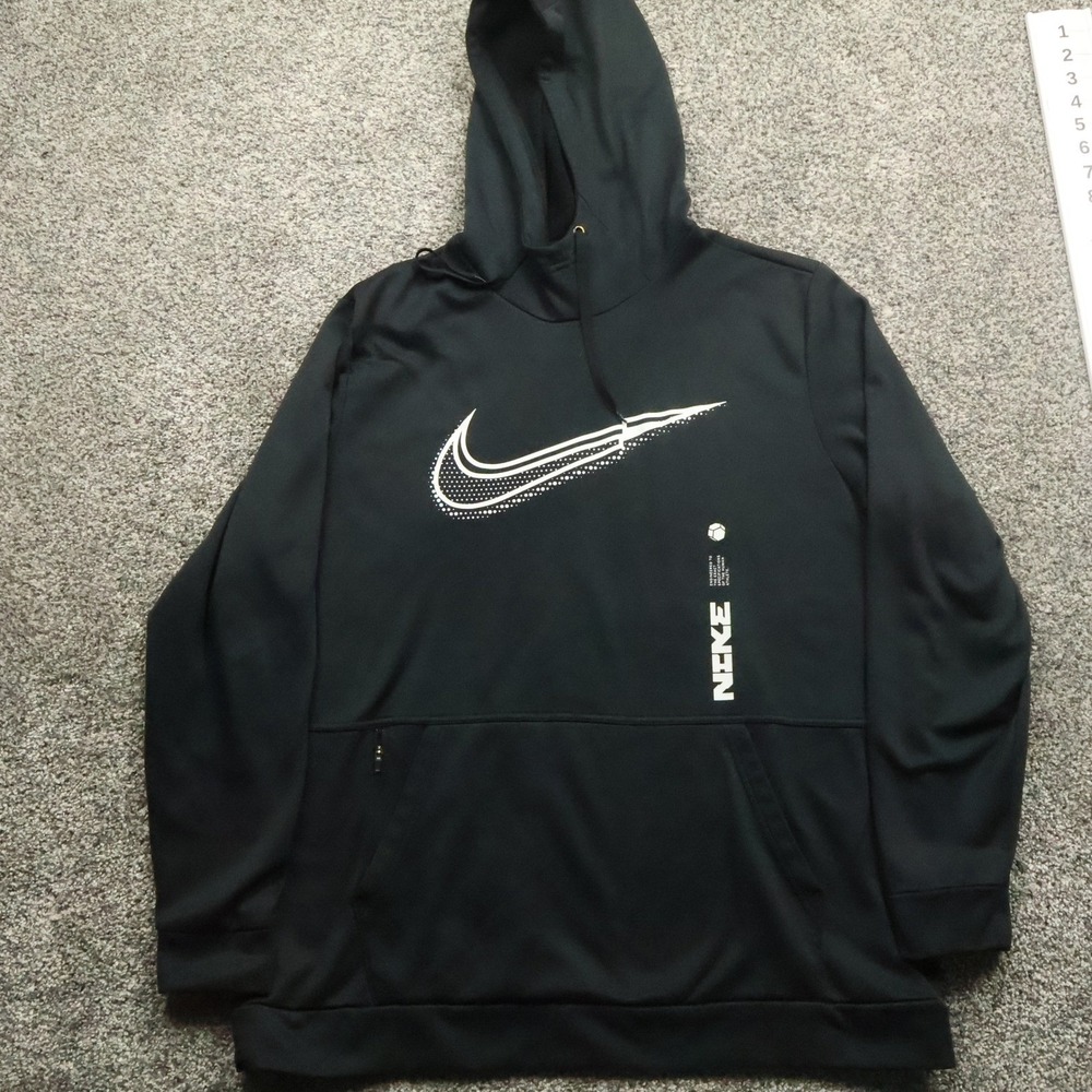 Nike Hoodie Men's extra Large pullover zip pockets Drawstring Engineered